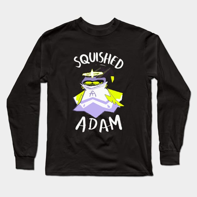 squished adam Long Sleeve T-Shirt by travin_k